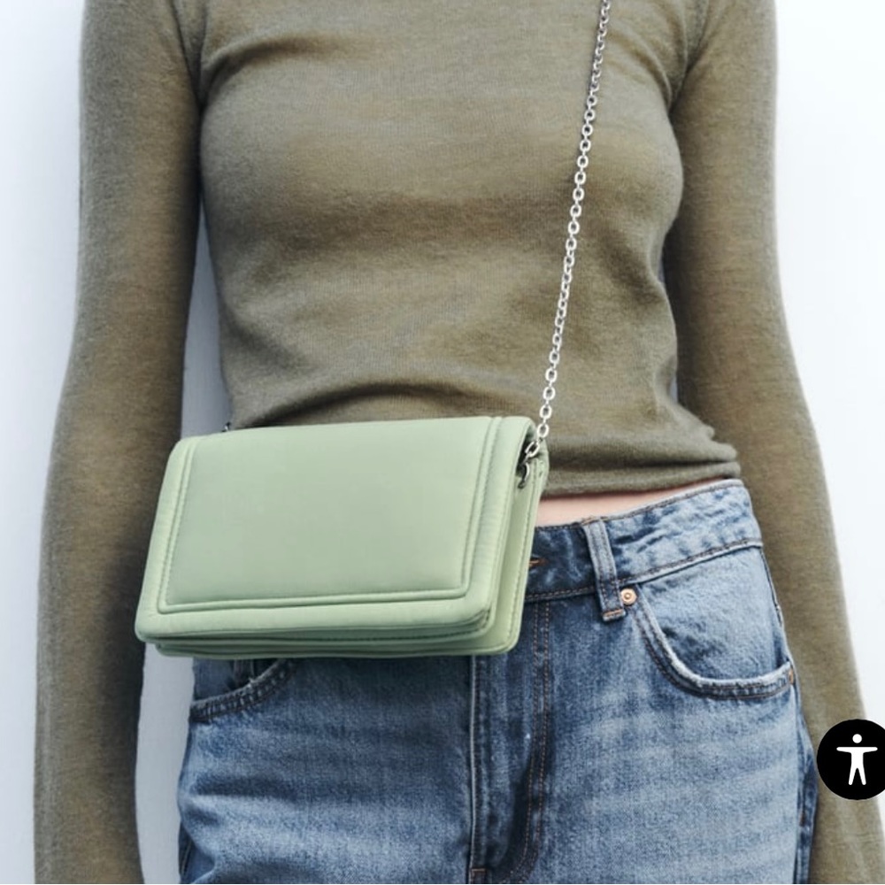 Zara crossbody wallet bag